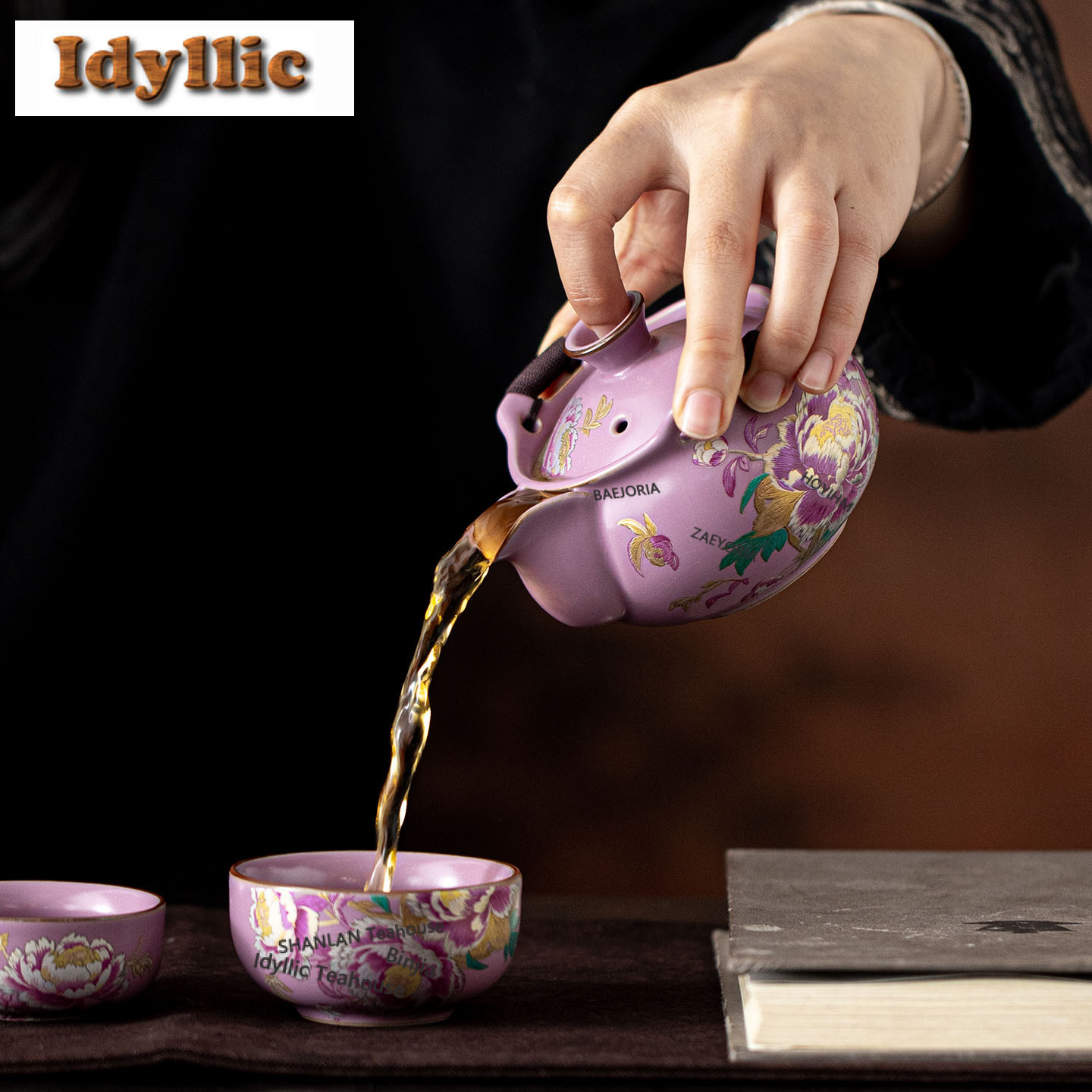 Juego de Té de Viaje Purple Ru - Japanese Camping Cooking reseña y precio