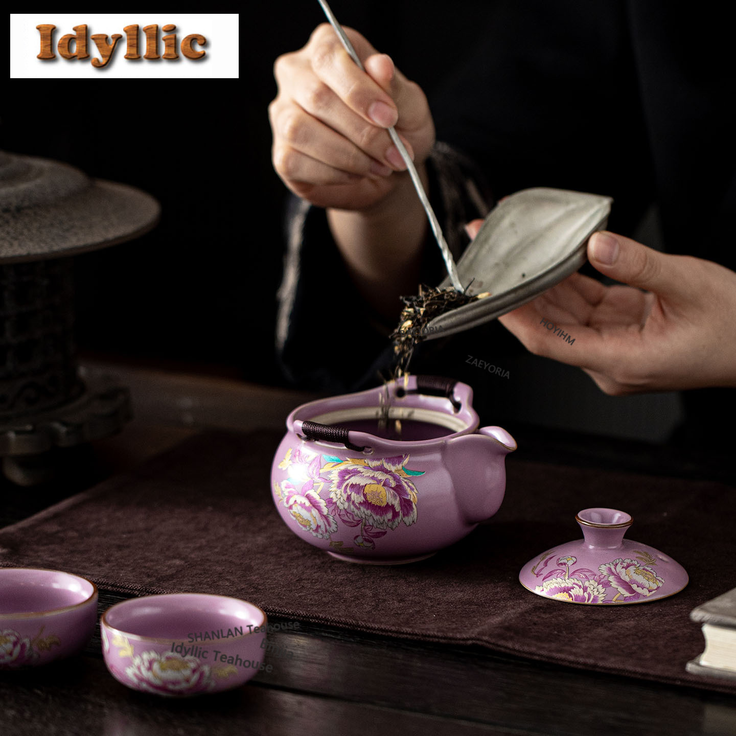 Juego de Té de Viaje Purple Ru - Japanese Camping Cooking reseña y precio
