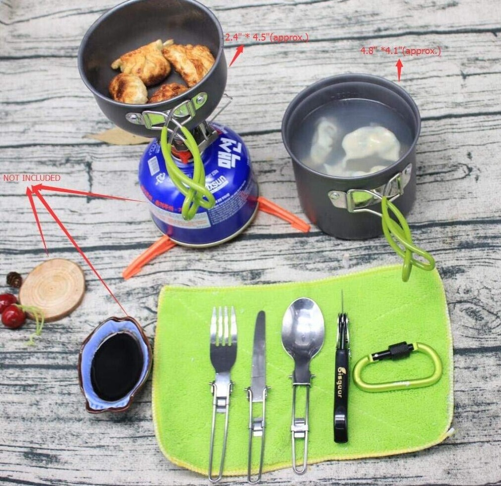 Juego de utensilios de cocina  - Camping Cooking Pot Tripod reseña y precio