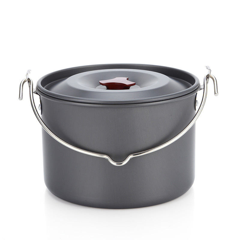 Ollas Colgantes para Acampar d - Camping Cooking Pot Tripod reseña y precio