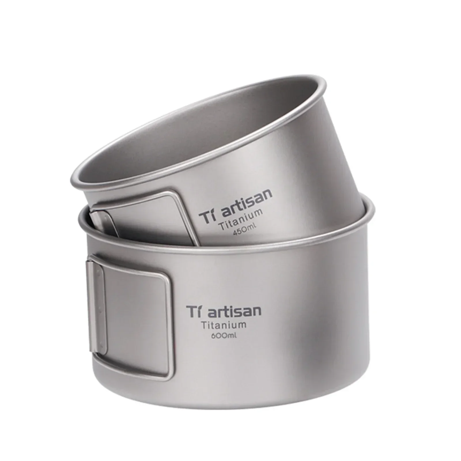 Cuenco de titanio con asa pleg - Camping Cooking Handle reseña y precio