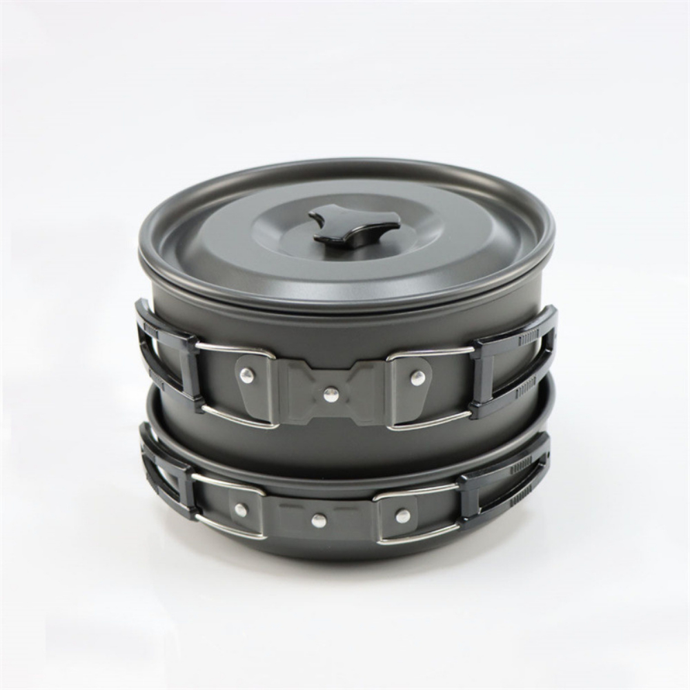 Juego de cocina grande para ex - Camping Cooking Set Large reseña y precio