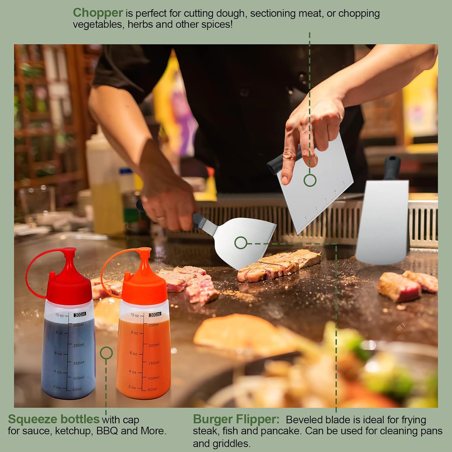 Kit de 33 Accesorios para Parr - Camping Cooking Set Large reseña y precio