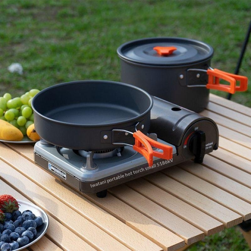 Juego de Utensilios de Cocina  - Camping Cooking Set Large reseña y precio