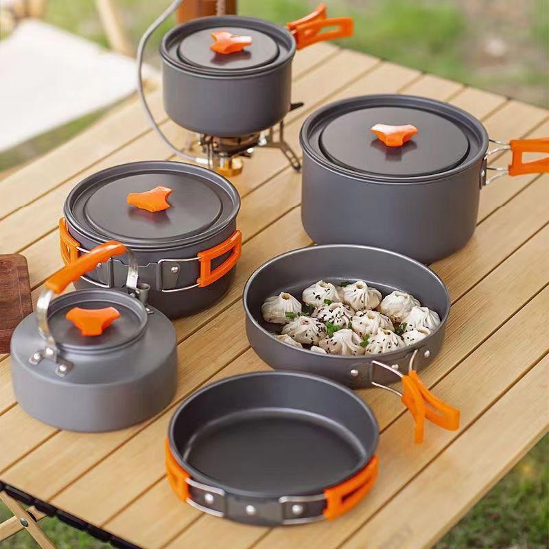 Juego de Utensilios de Cocina  - Camping Cooking Set Large reseña y precio