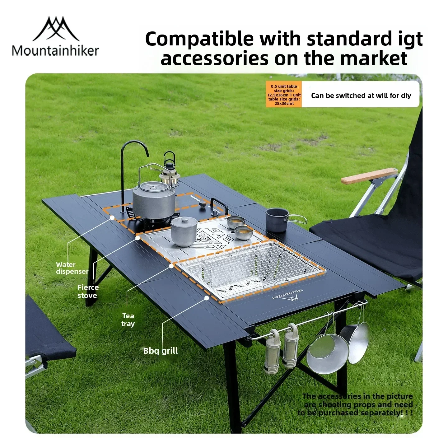 Mesa Plegable IGT Mejorada par - Japanese Camping Cooking reseña y precio