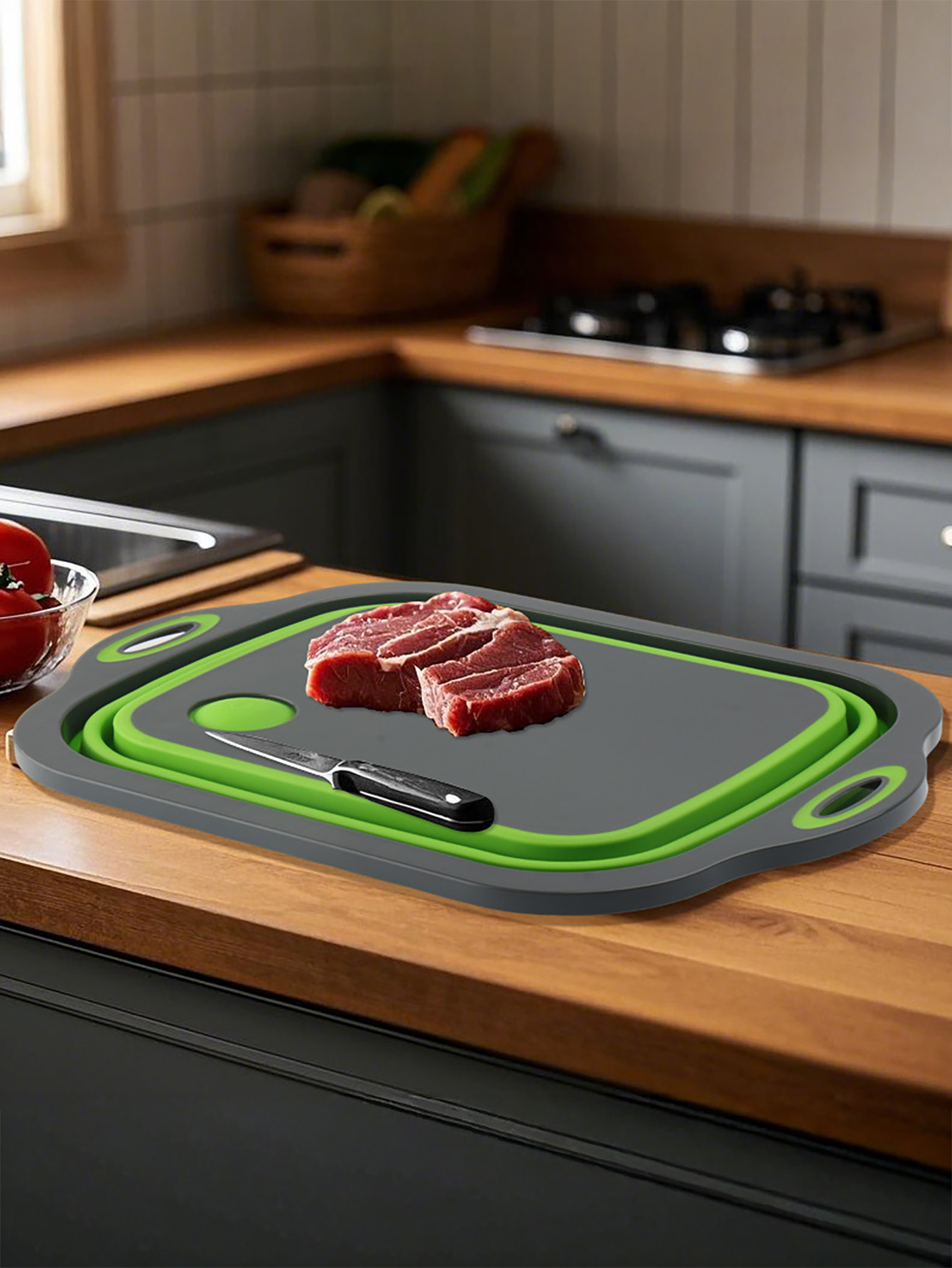 Tabla de cortar plegable para  - Camp Cutting Board reseña y precio