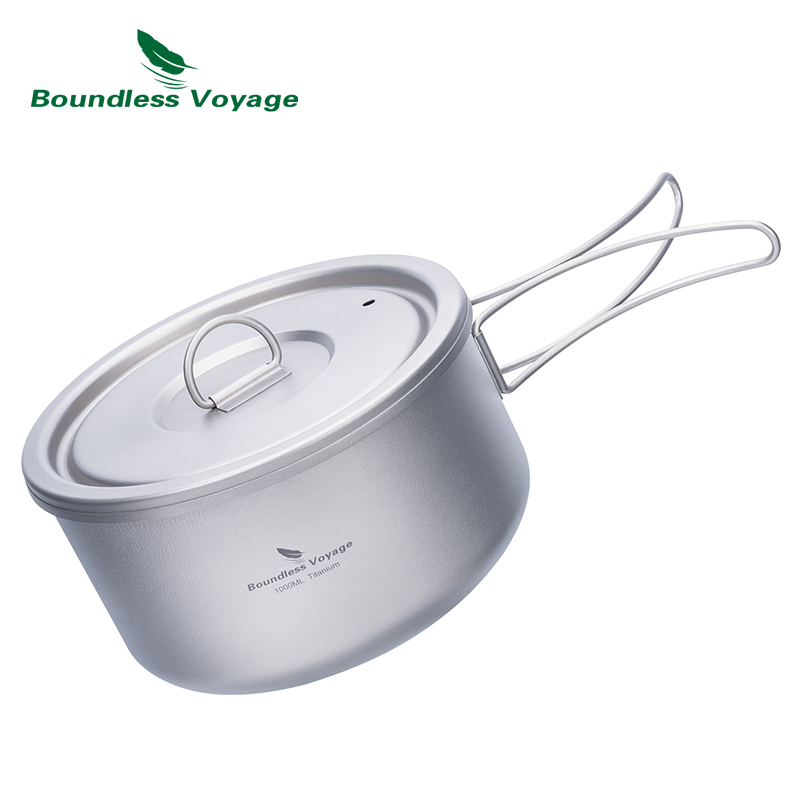 Olla de Camping de titanio Bou - Camping Cooking Handle reseña y precio