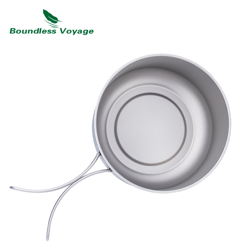 Olla de Camping de titanio Bou - Camping Cooking Handle reseña y precio