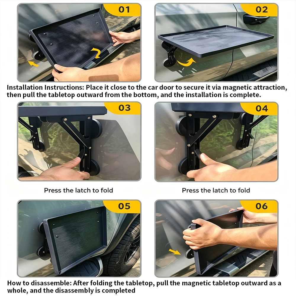 Bandeja Plegable para Puerta L - Camping Cooking Equipment reseña y precio