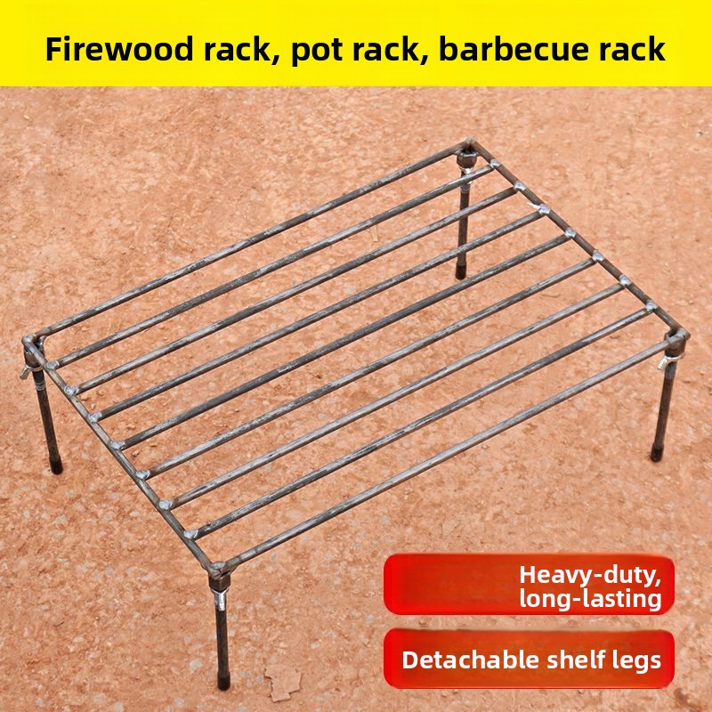Soporte de Acero para Ollas, T - Camping Cooking Pot Tripod reseña y precio
