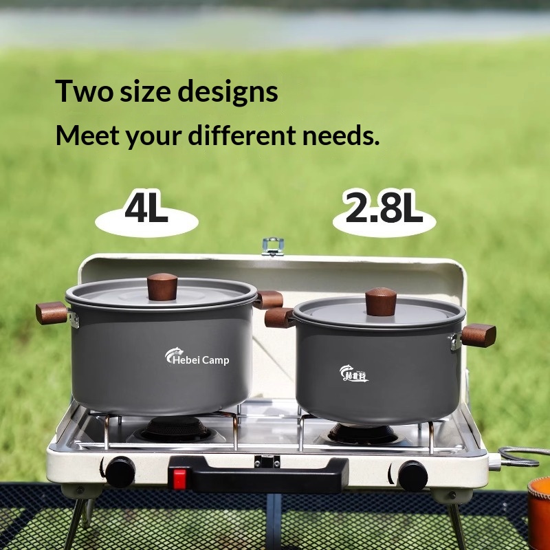 Juego de Ollas para Cocina de  - Camping Cooking Set Large reseña y precio