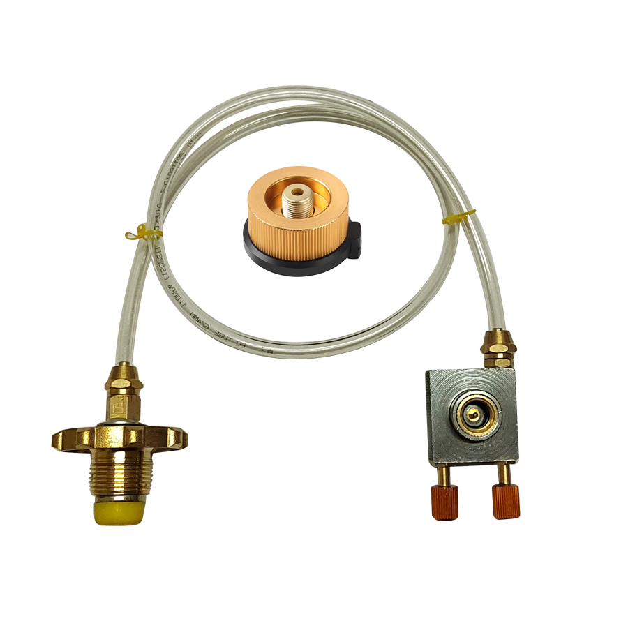 Adaptador de recarga de propan - Camping Cooking Jet reseña y precio