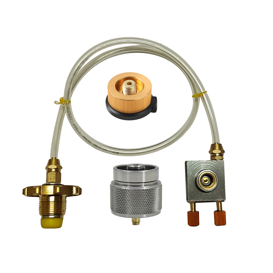 Adaptador de recarga de propan - Camping Cooking Jet reseña y precio