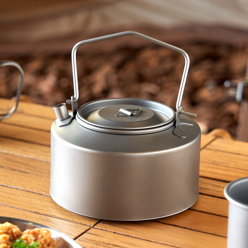 Hervidor de agua para acampar, - Camping Cooking Pot reseña y precio