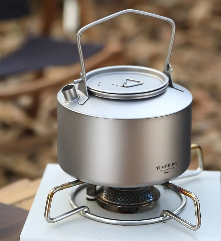 Hervidor de agua para acampar, - Camping Cooking Pot reseña y precio