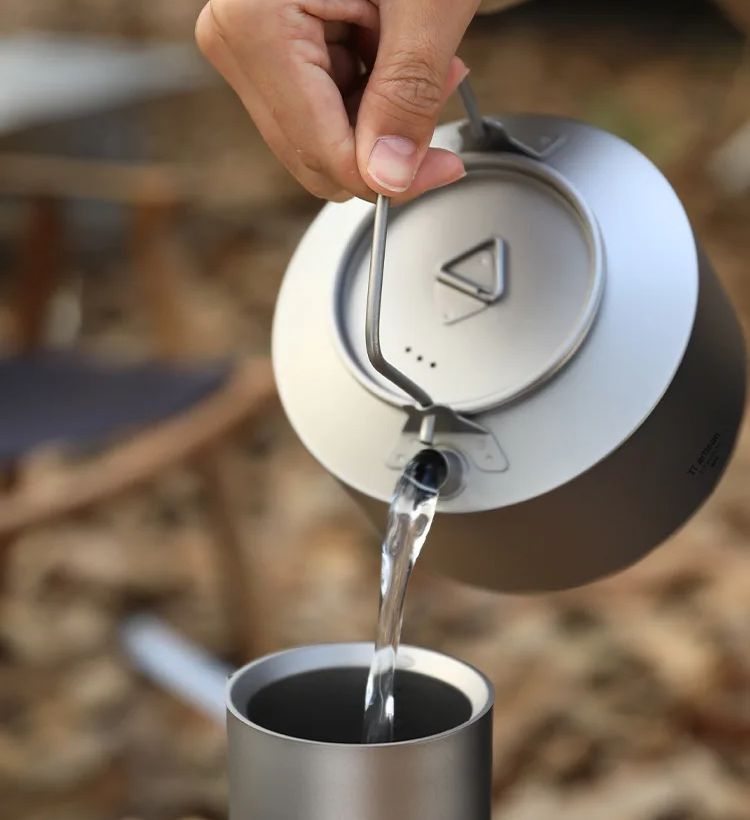 Hervidor de agua para acampar, - Camping Cooking Pot reseña y precio