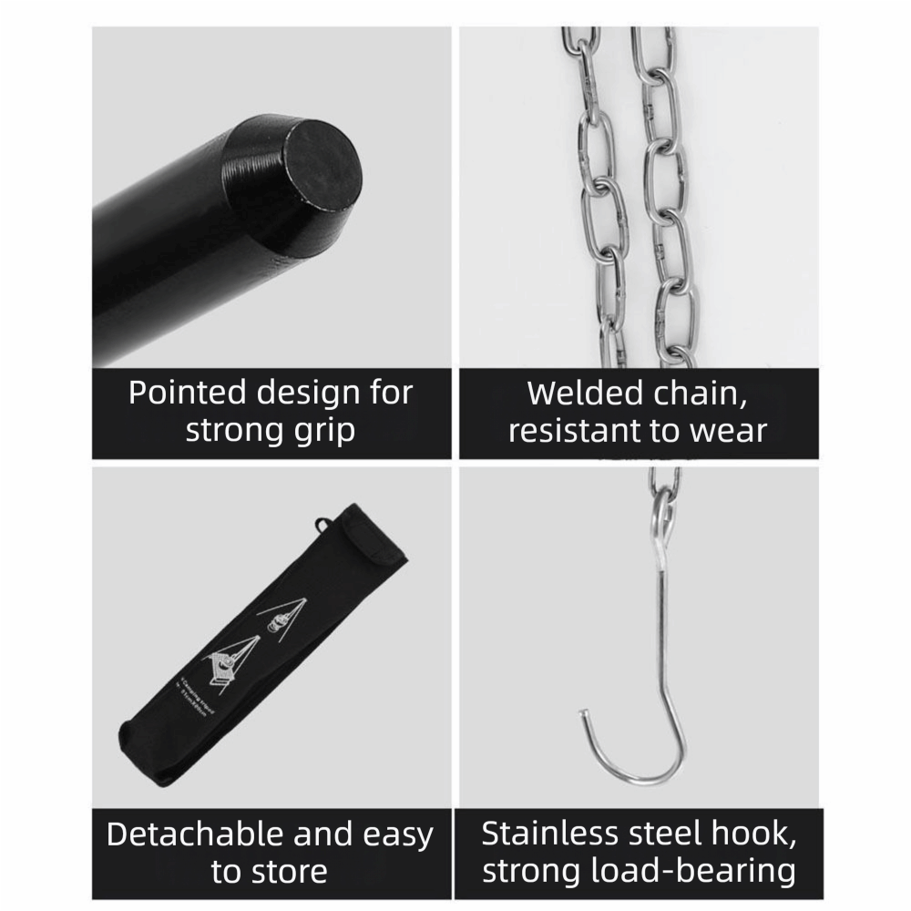 Trípode Portátil para Camping, - Camping Cooking Pot Tripod reseña y precio