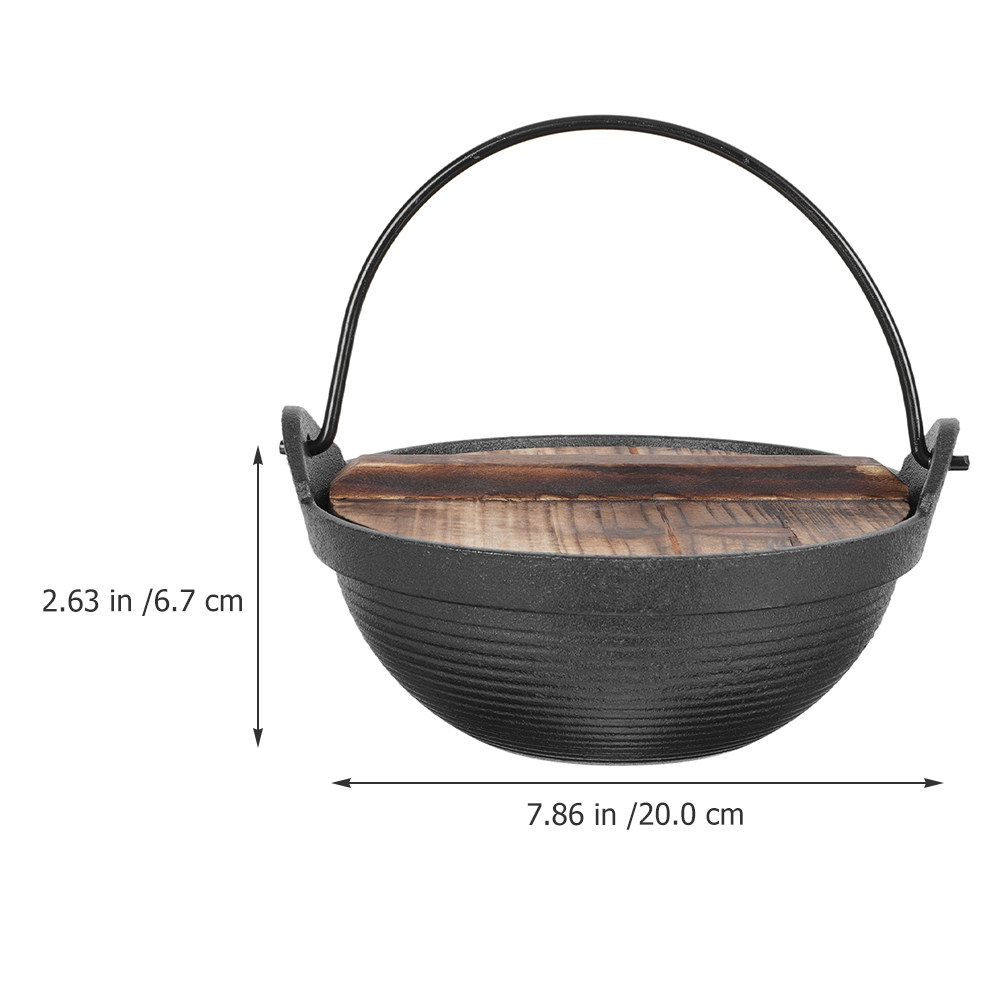 Olla de hierro estilo japonés  - Japanese Camping Cooking reseña y precio